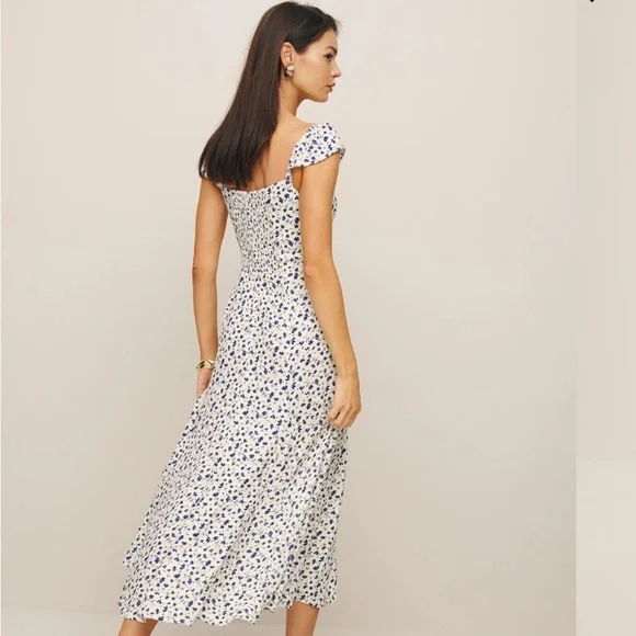 Reformation Bryson Dress in Mykonos - Picture 4 of 12